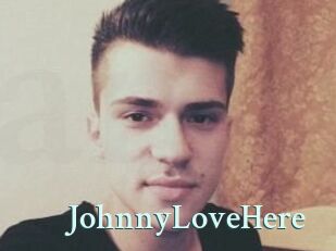 JohnnyLoveHere